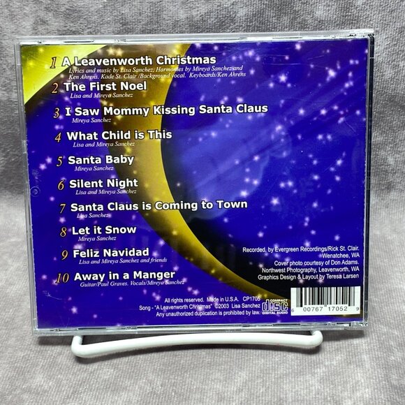 A Leavenworth Christmas CD By Lisa Sanchez & Mireya Sanchez Washington State - Picture 6 of 6